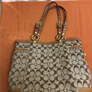 Stylish Brown Designer Tote Bag